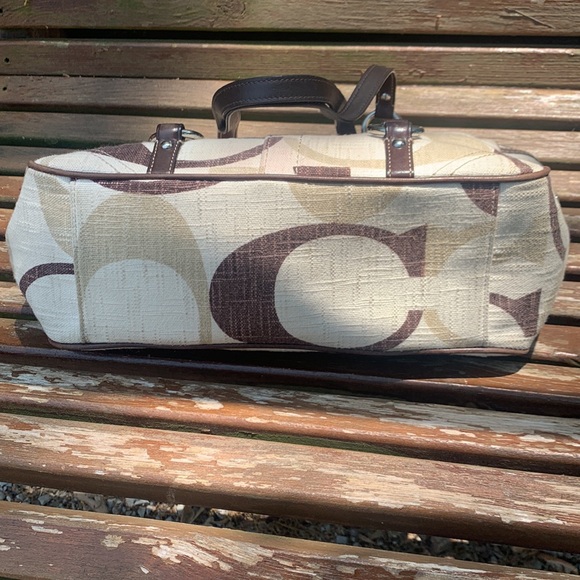 Coach Signature Tonal handbag - Picture 4 of 12